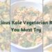 kale vegetarian recipes